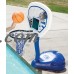 Pack of 2 - SwimWays Poolside Basketball Hoops Pool Water Game Set with Ball   